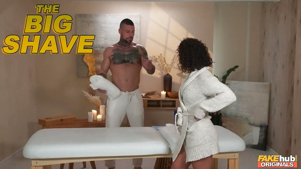 Fakehub Originals - mái tóc âm hộ của Tahlia Lane tóc nâu tuyệt đẹp đã mọc quá nhiều thành một bụi cây khổng lồ, vì vậy cô ấy đến spa để cạo lông