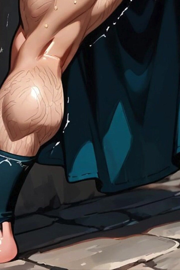 Cópia De Parody of Dungeon Meshi. Laios Ftm in Extreme Fisting...ungeon. Ha, the Taste of the Dungeon! Hentai Porn Animation.