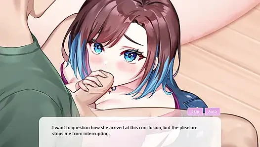Haruka gives the greatest Asian blowjobs while horny