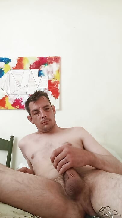 Morning masturbation dildo...