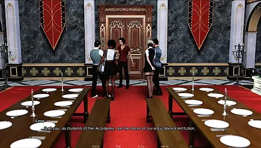 Şehvet akademisi #8: inanç bana masaj yaptı, Adelle kulüpte neredeyse çıplak