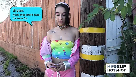 Kiarra kai wird in eine aufgeregte, grenzenfreie Begegnung hineingezogen!