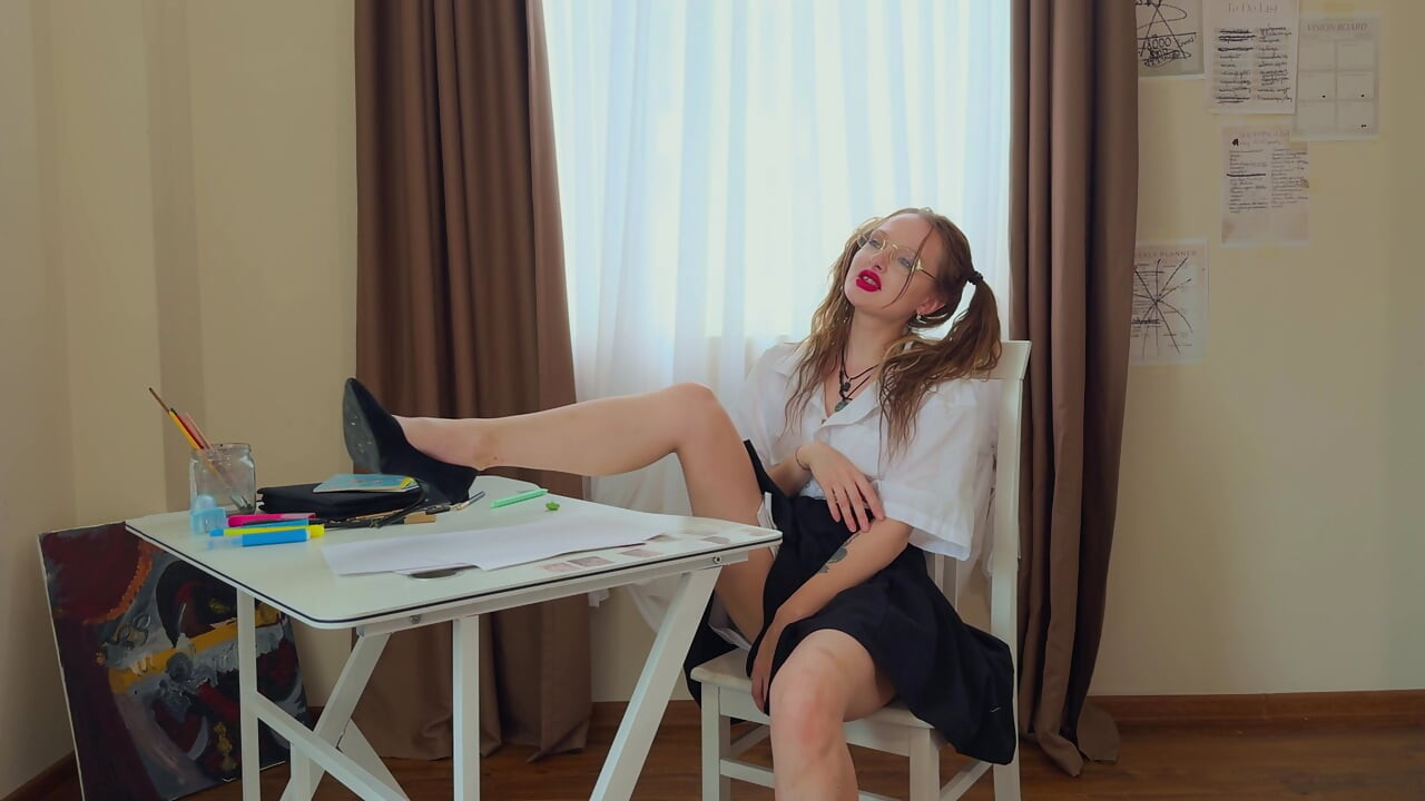 I don't want to study, but I want to jerk off! "Don't wanna study, wanna beat my buddy."