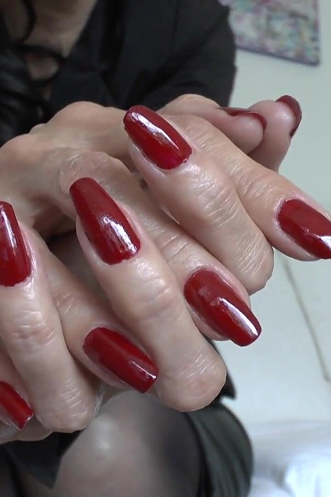 Beautiful Red Fingernails in Summer - Part 3, Lady Victoria Valente
