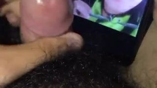 Cumtribute on Le Du Vy Vietnamese bitch 2
