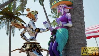 Mains froides - Orianna fait une branlette à Futa Tristana