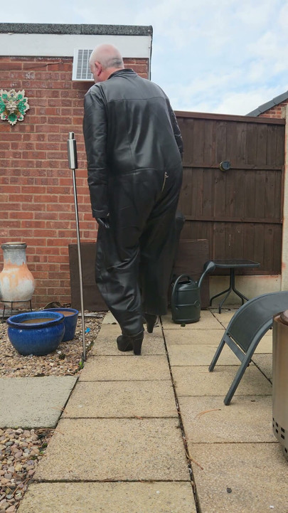 Leather Jumpsuit