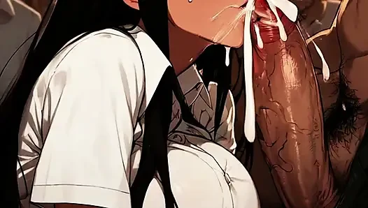Hentai Schoolgirls Take A Field Trip To The Mosh Pit