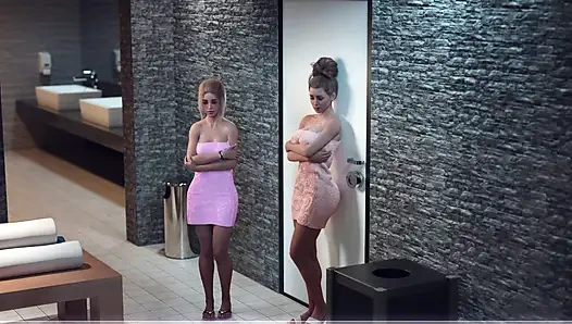 Жена и мачеха, настоящие трахающиеся София Greeily поедают киску Элли и D все ее соки