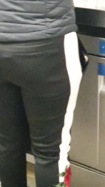 Romanian couple caught fucking in the restaurant kitchen