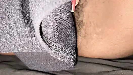 Girl Fingering Pussy Licking Masturbation at Home