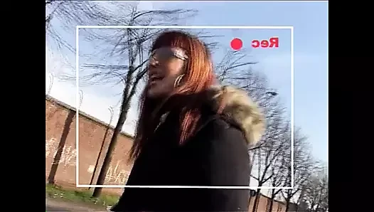 Trucker Picks up Beautiful MILF, Fucks Her Ass with Condom and Cums on Her Belly Button