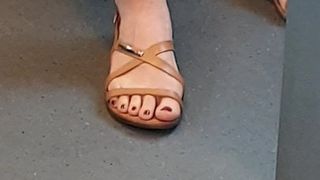 Feet in train 2019