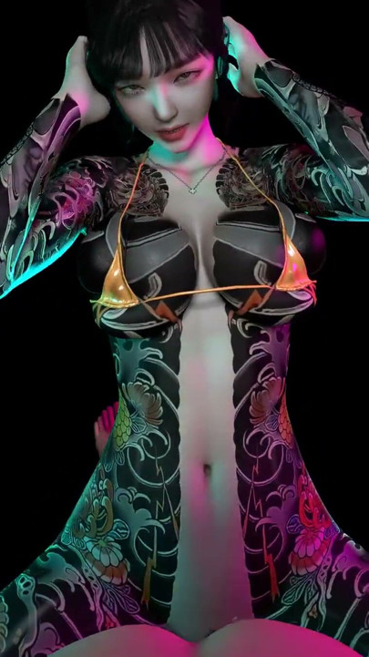 Yakuza Girl Lap Dance 2 | Clip 1