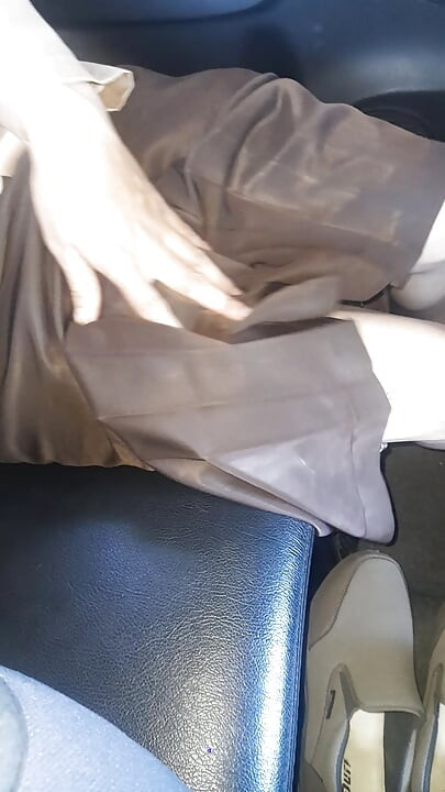 Crossdressing Masturbating Wearing Woman Shiny School Uniform Seragam Pramuka