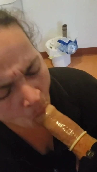 Gettin To Work till I Cum in condom