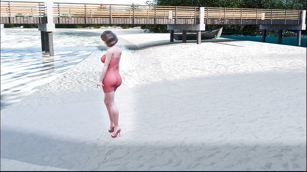 Mamă sexy din Sunville 74 eu și Sarah aproape am fost prinși, apoi ne-am futut pe plajă