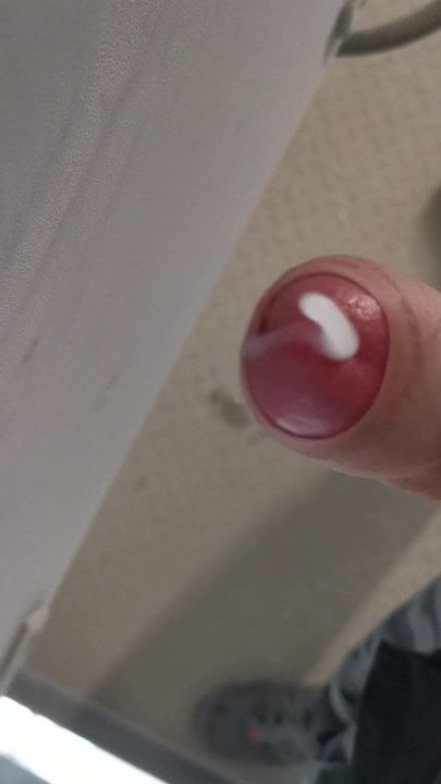Cumshot at work :) Abspritzen