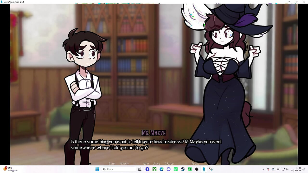 El juego de la academia de Maeve parte 4