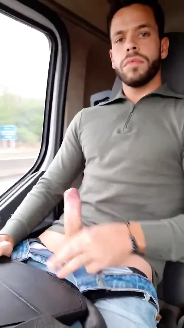 Wanking in my truck
