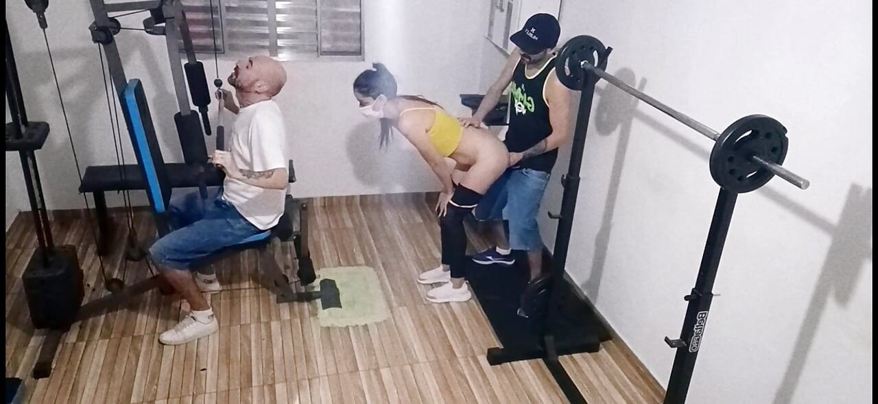 Wife Cheating on Her Husband at the Gym Behind His Back!