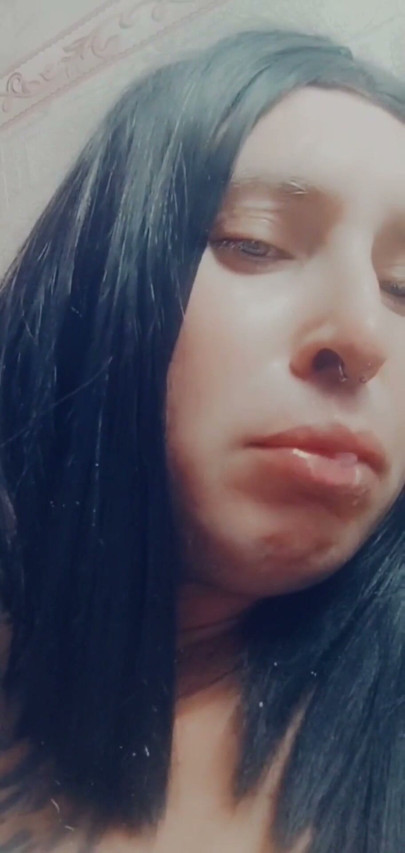 Bonnie masturbates and ends sweetly, tasting the cum. | Clip 3