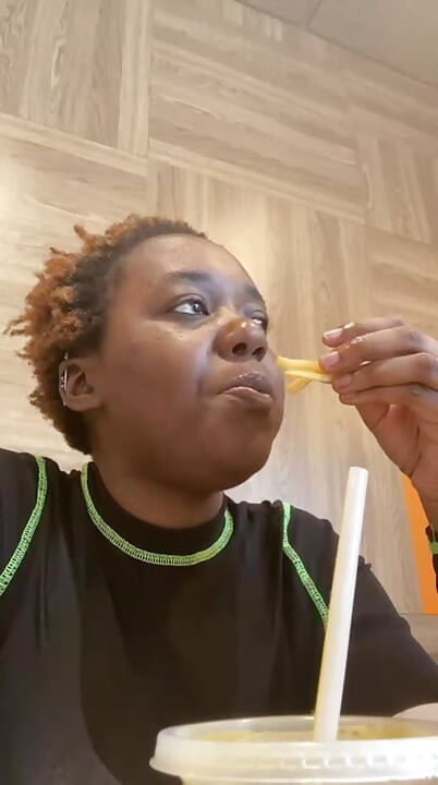 Public McDonald’s Mukbang