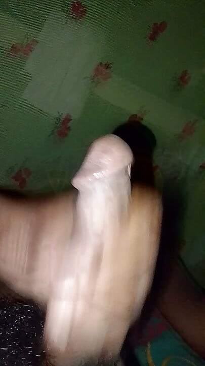 Garçon célibataire, main, éjaculation