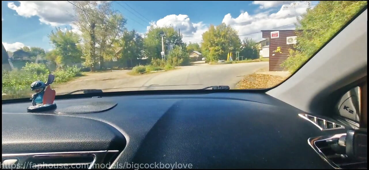 Picked up a Big-cocked Femboy in a Skirt on the Road and Fucked Him Bareback.