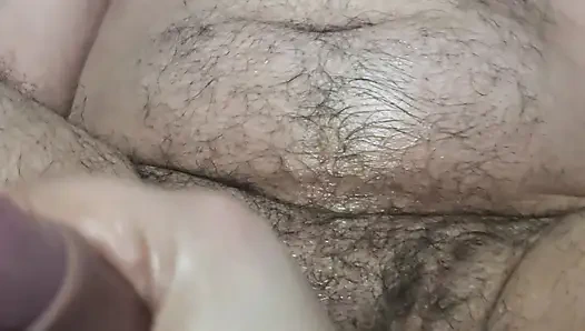 While I jerk off she puts her fingers up my ass