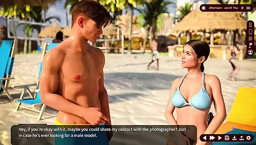 Whispers of desire - Faithfull Path 10 sarah sieht in ihrem 2-teil-bikini erstaunlich aus