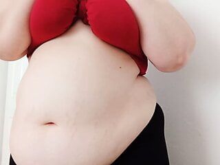 SSBBW, grosse fille au gros ventre