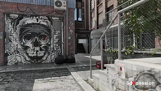 Chinatown seksi kız sert sikiliyor ve gitmenizi istemiyor