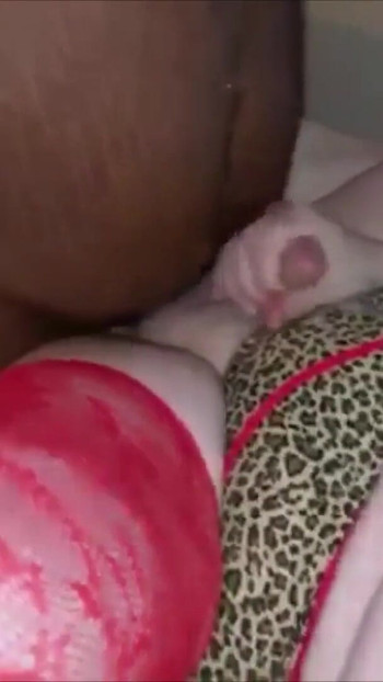 Unforgettable moment from "Chubby sissy crossdresser is a BBC cumslut (compilation)"
