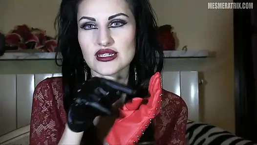 Çifte eldivenler şaşkınlık...