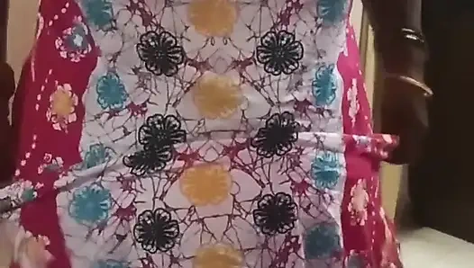 Tamil Woman Pretends to Take off Her Clothes in Front of Her Husband