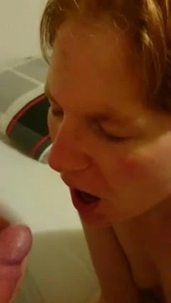 Me getting a facial