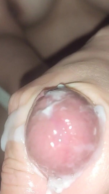 Jaw-dropping moment from "My beautiful Asian wife hand job"