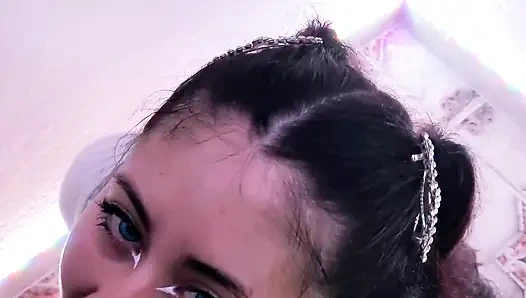 College Girl Dherlydoll Sucks My Cock Very Tasty and Enjoys It Very Much