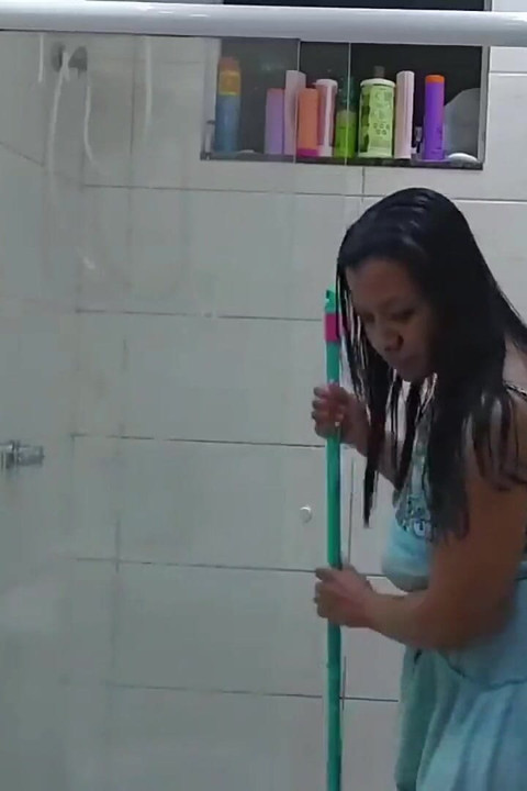 Dad Made Me Clean the Bathroom While Watch