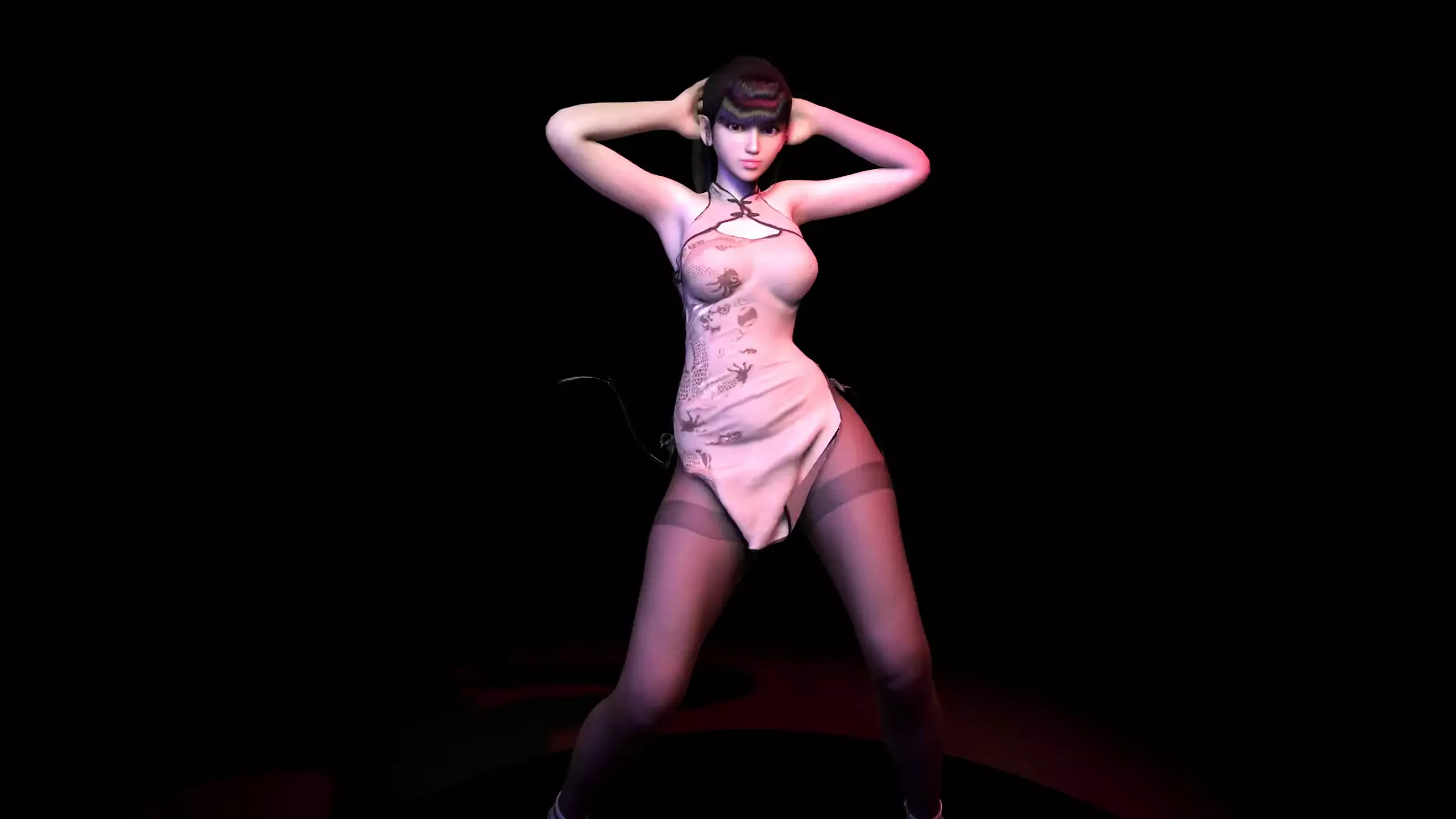 Stellar Blade Eve Hip Hop Dance in Dress
