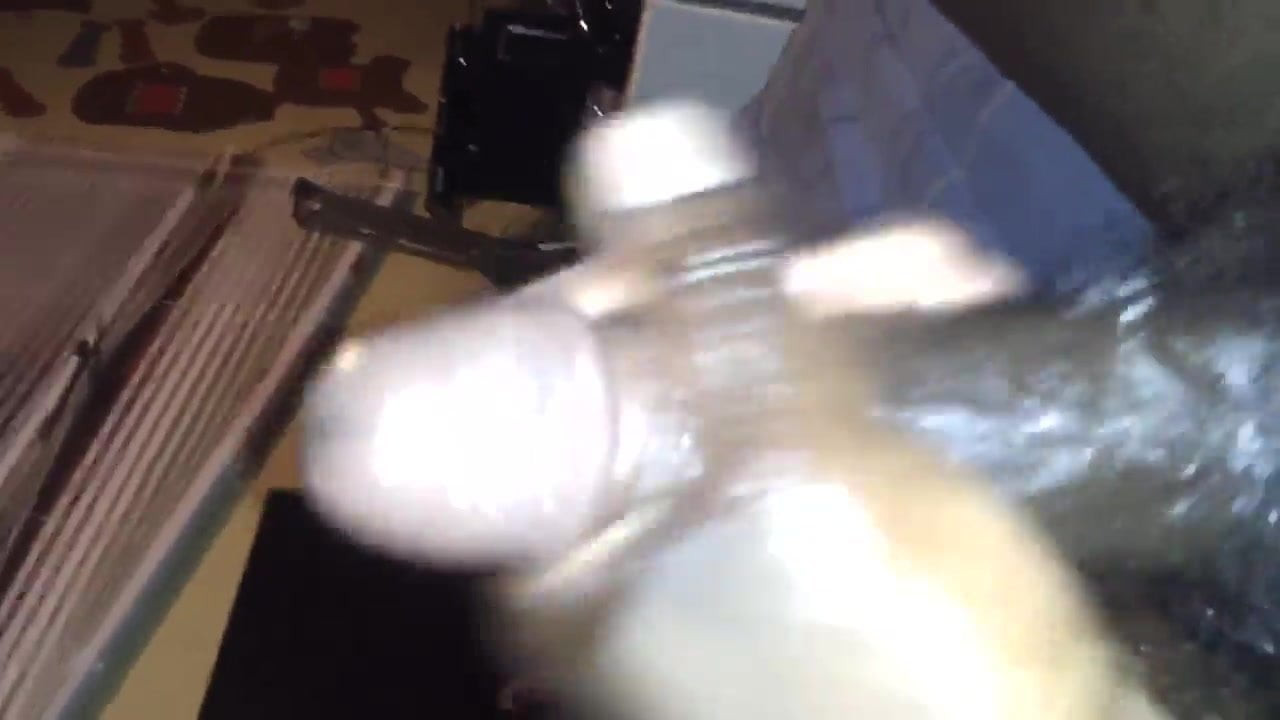 Stroking my dick