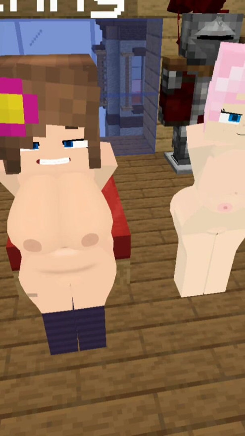 Minecraft Jenny Mod Fapcraft Jenny and Zoey are here to fuck and have a threesome | Clip 1