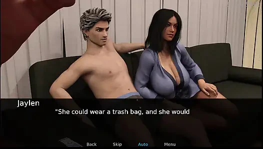 Istri hot proyek, dia memergokinya masturbasi