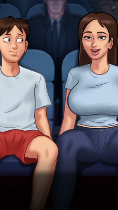 Stepsister fingering during movie | Clip 2