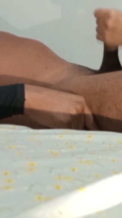 My perverted stepdad was horny and asked me to milk his black cock after sucking him off | Clip 2