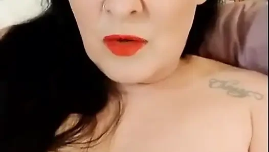 Big Closeup Yawns Topless Small Talk