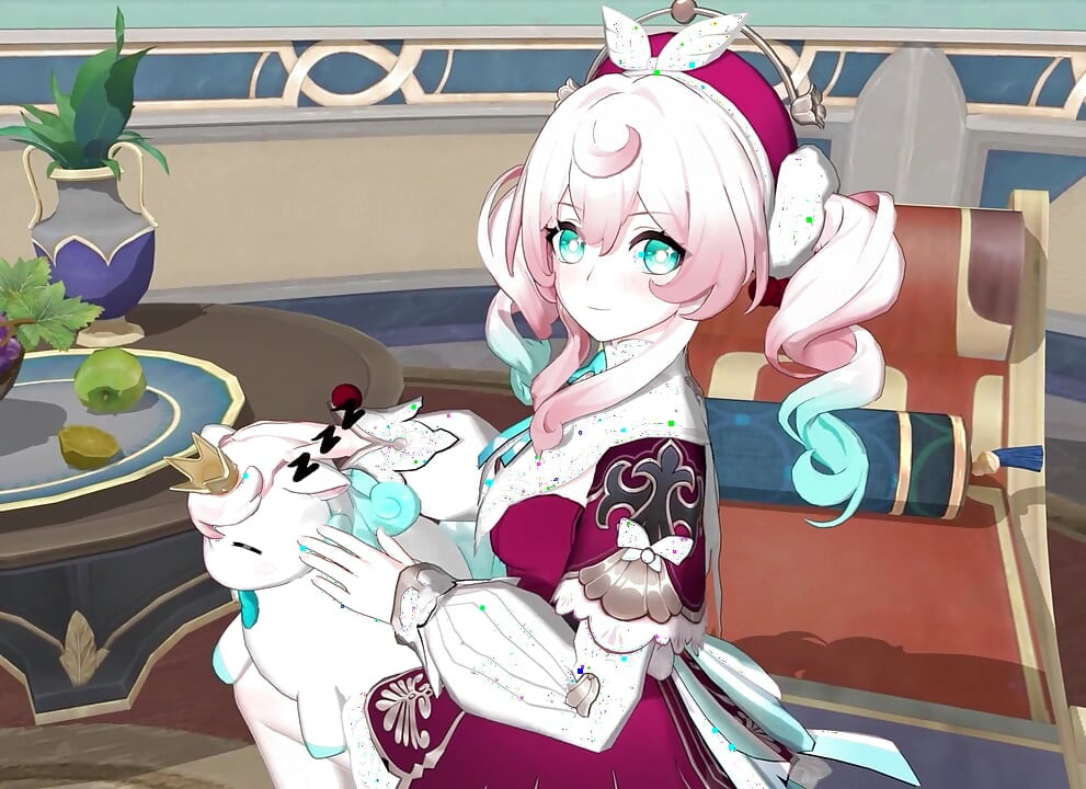 Honkai star rail - seks penuh gairah hyacine x caelus - animasi hentai 3d