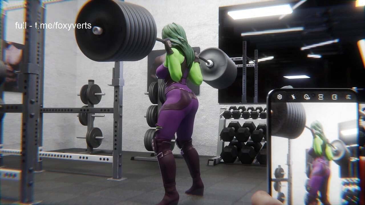 O Hulk spor salonu çiftleşme basını