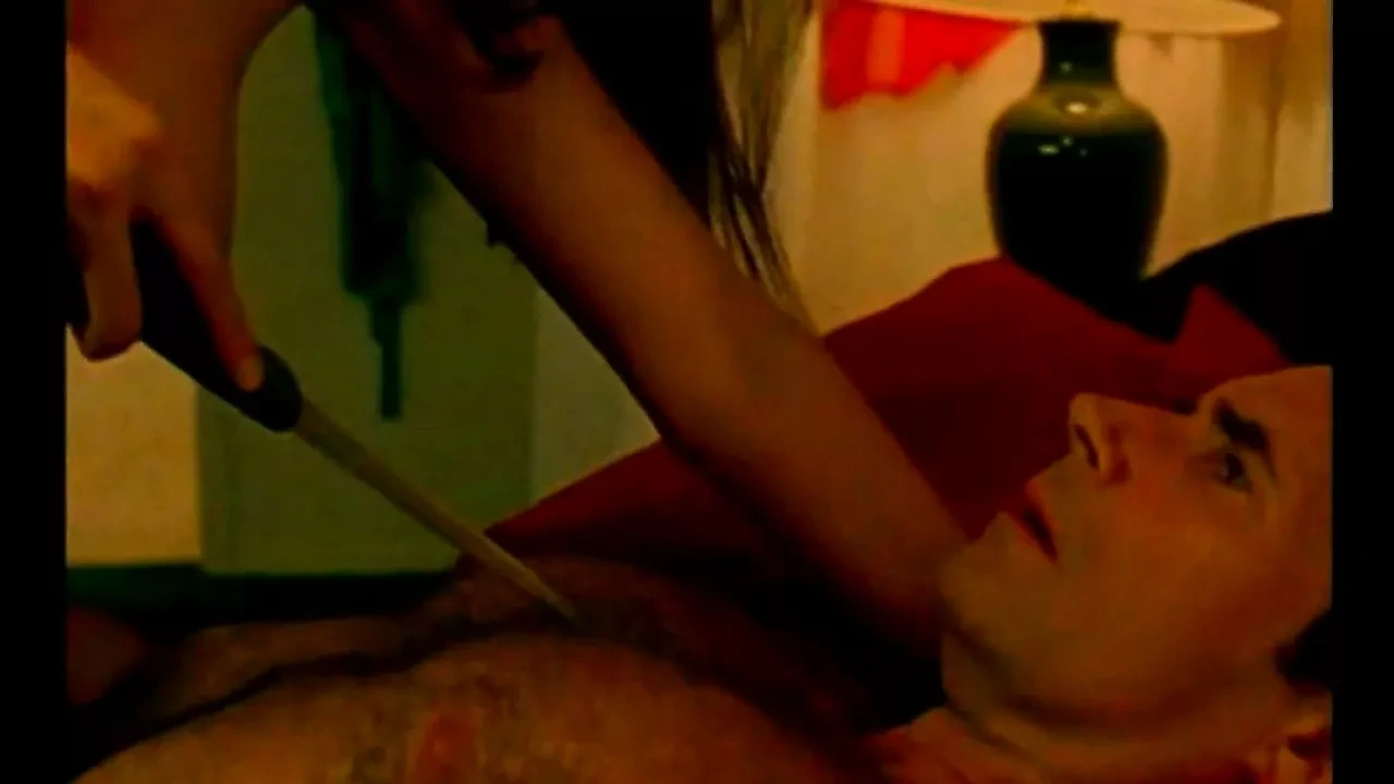 Amanda scared the cum out of him